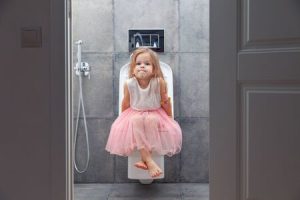 hauteur wc suspendu pour les enfants