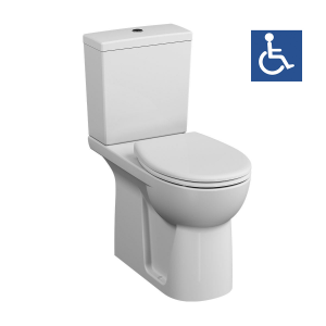 Vitra Pack WC à poser PMR rehaussé Conforma sortie universelle (VitraConformaPMR)