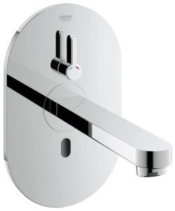 PROMO ! Grohe Eurosmart Cosmopolitan E Robinet infrarouge pour lavabo avec mitigeur et limiteur de température ajustable (36315000)